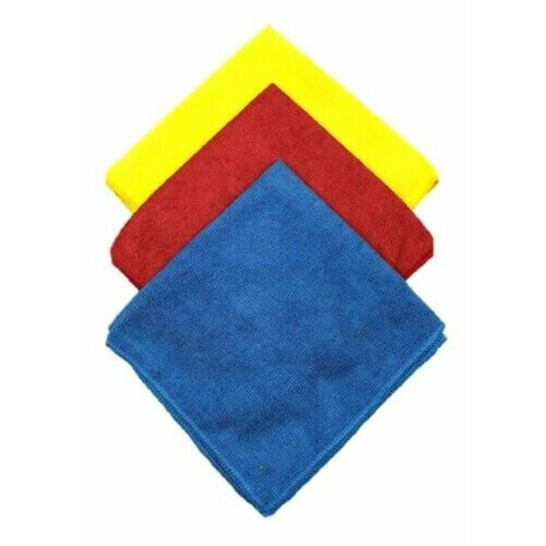 3pk Large Microfibre Cloths Soft Cleaning Duster Cloth Absorbent Drying Towel 1