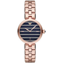 Emporio Armani AR11220 Roségull Stål 316L Analog Kvarts Dameur