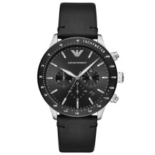 Emporio Armani AR11243 Chronograph Quartz Strap Leather Men's Watch