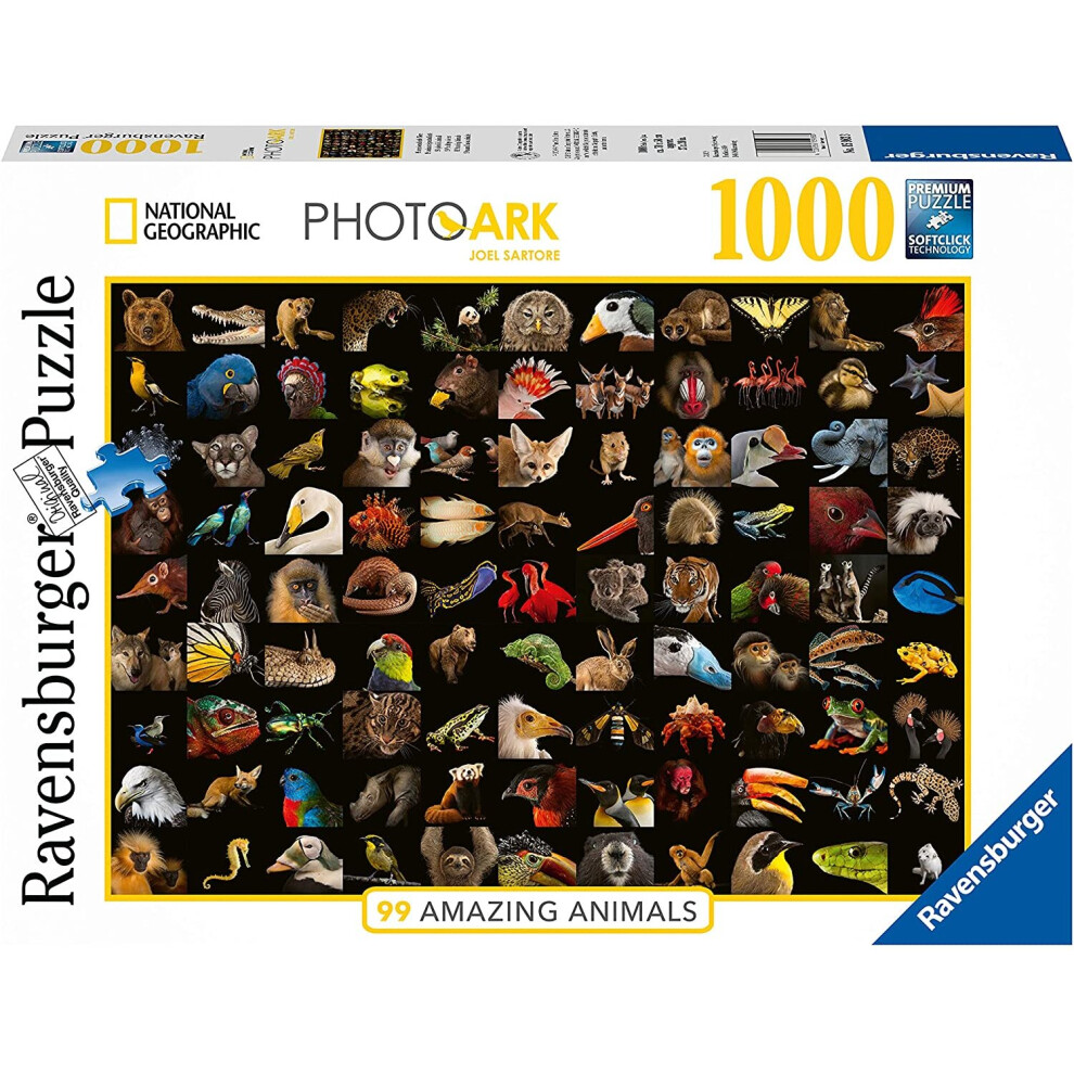Ravensburger 15983 National Geographic Photo Ark 1000Pc Jigsaw
