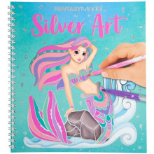 Fantasy Model 11237 Colouring Book Silver Art