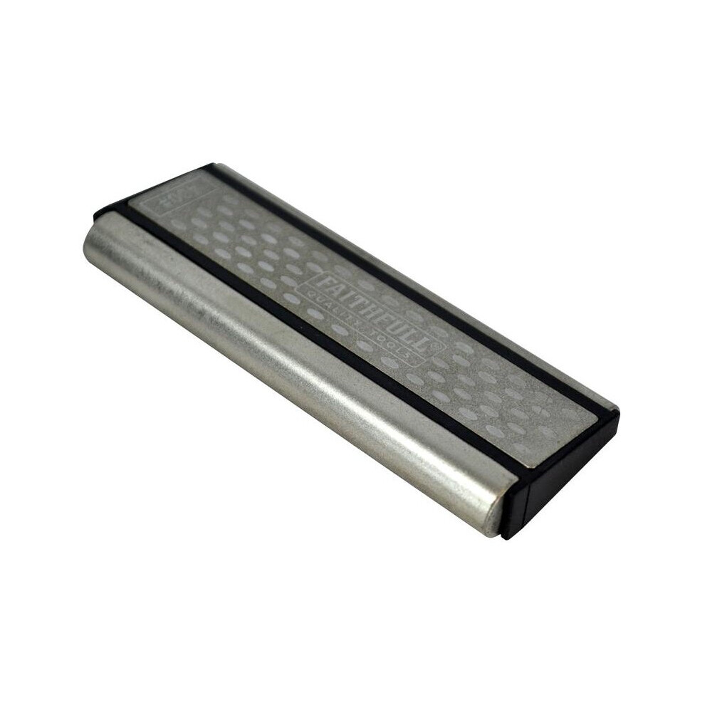 Faithfull Curved Diamond Whetstone 103mm LX-1302