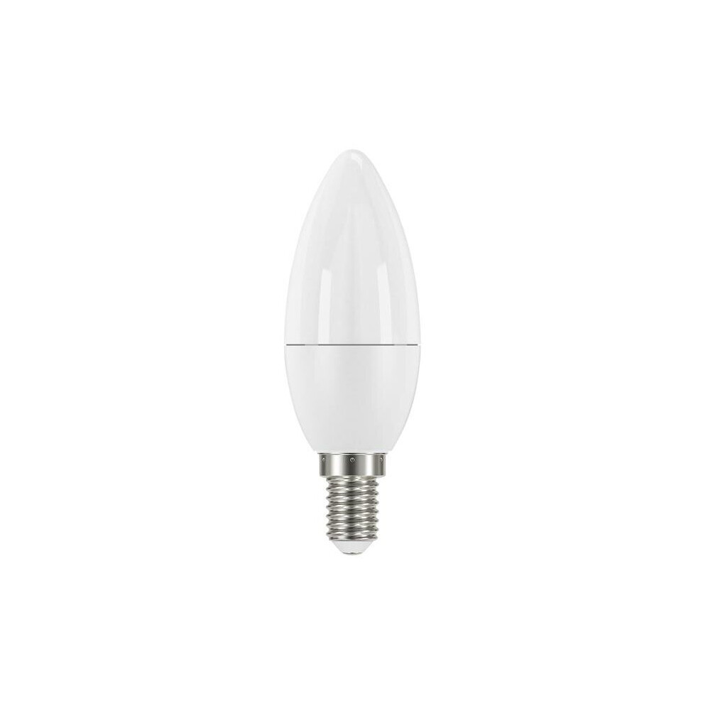 EnergizerÂ® LED SES (E14) Opal Candle Non-Dimmable Bulb, Warm White 470 Lm 5.9W