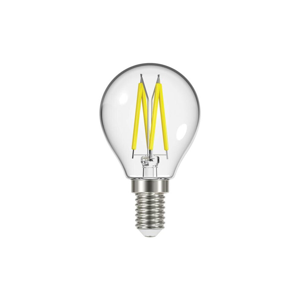 Energizer Led Golf Filament Ses (E14) 4W Non-Dimmable Bulb 470 Lm Warm White, 15,000H, 40W Equivalent | S12872
