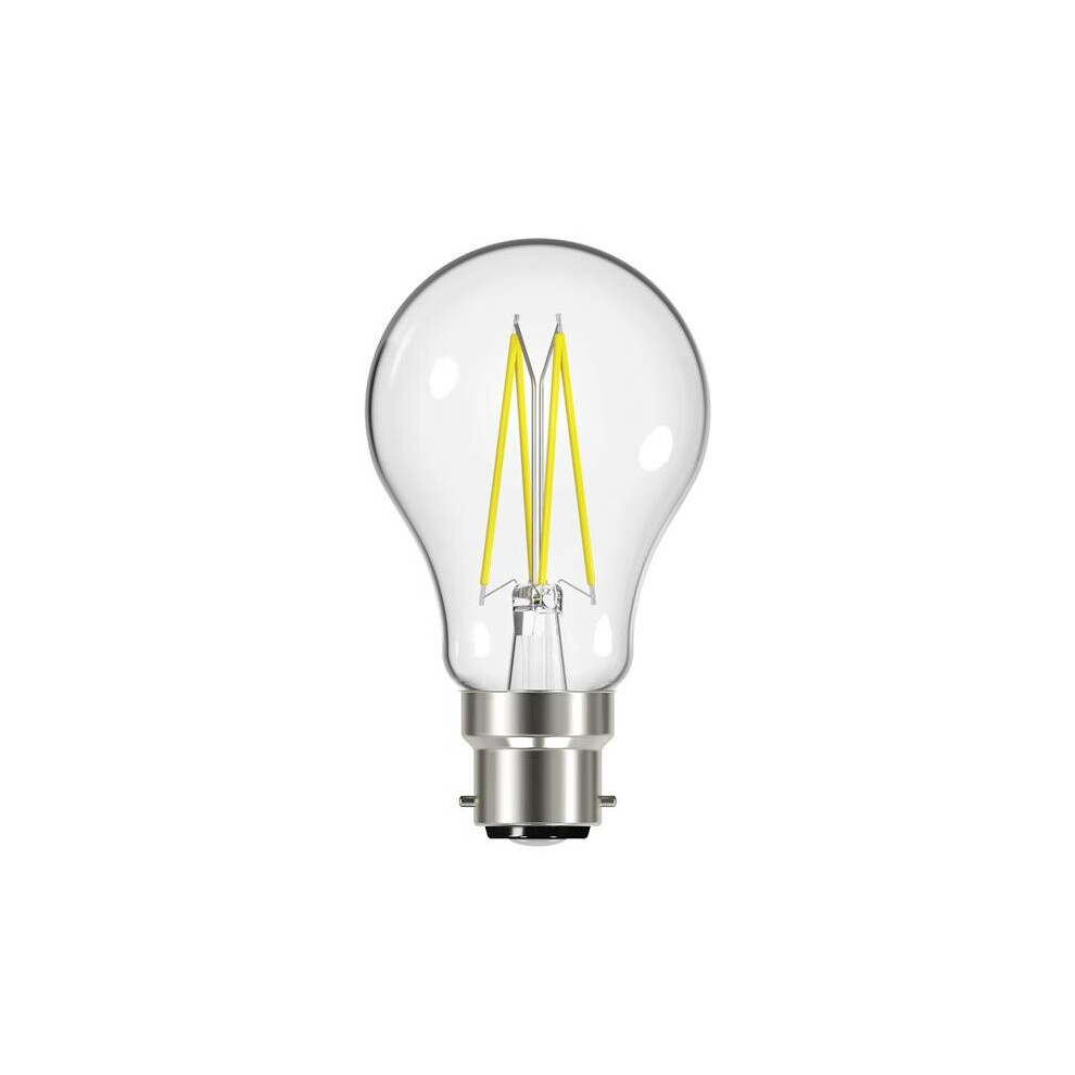 Energizer® LED BC (B22) GLS Filament Non-Dimmable Bulb, Warm White 470 lm 4.3W