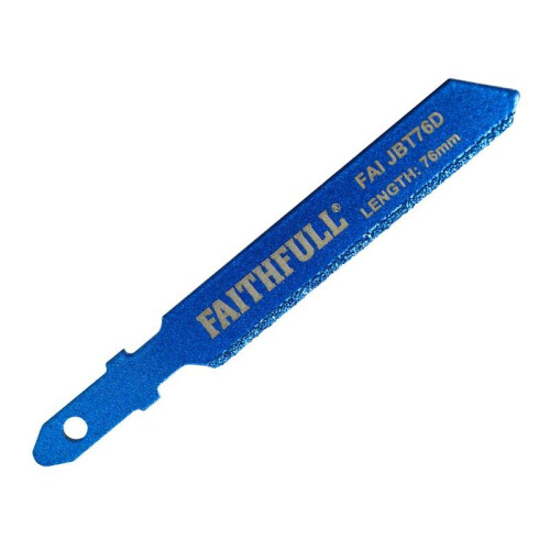 Faithfull Faithfull Jigsaw Blade Diamond Grit 76mm