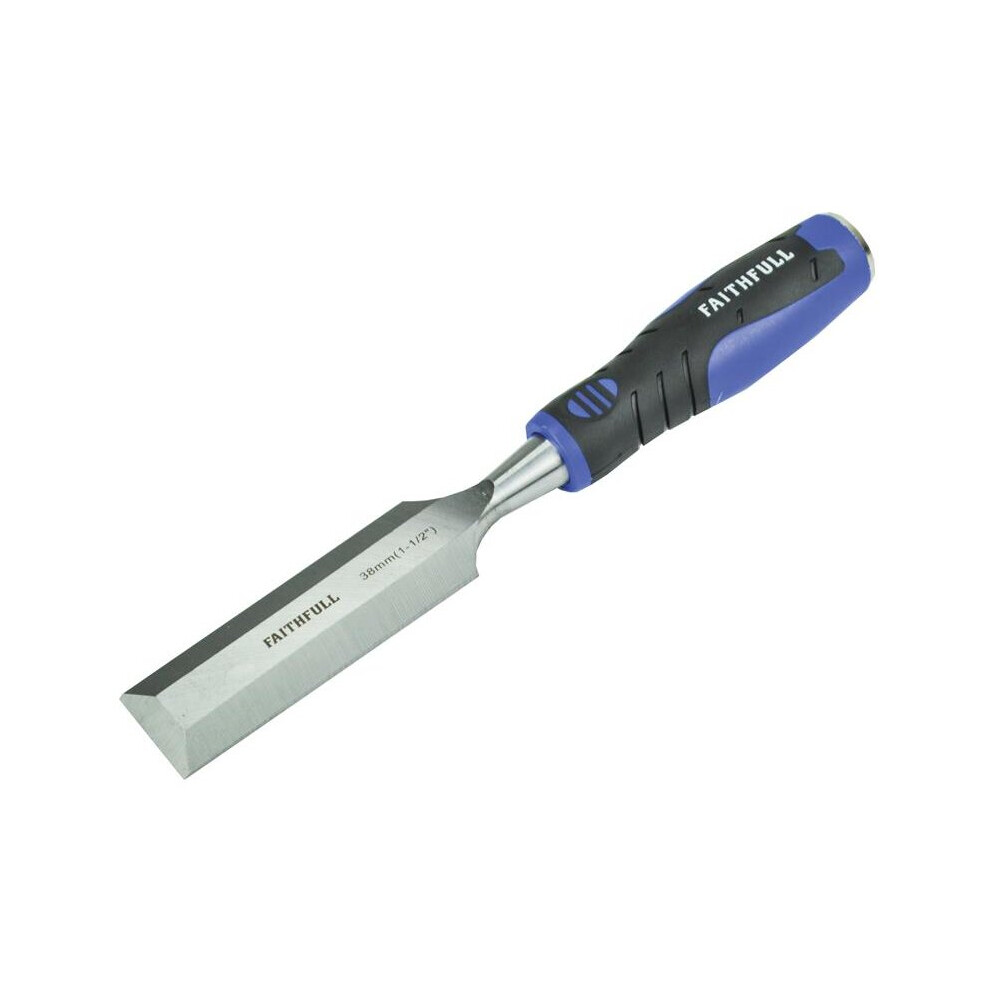 Faithfull Soft Grip Bevel Edge Chisel 38Mm (1.1/2In)