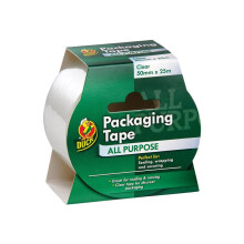 Shurtape Duck Tape® Packaging Tape 50mm x 25m Clear 224499
