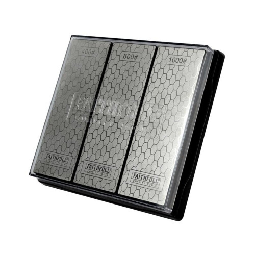 Faithfull Faithfull Diamond Whetstone Kit, 3 Piece