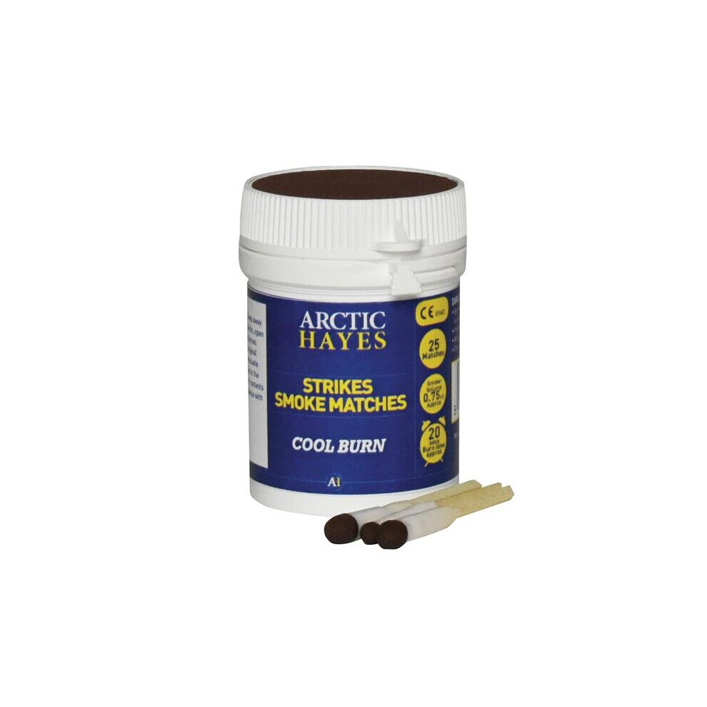 Arctic Hayes Strikes' Smoke Matches (Tub 25) 333000