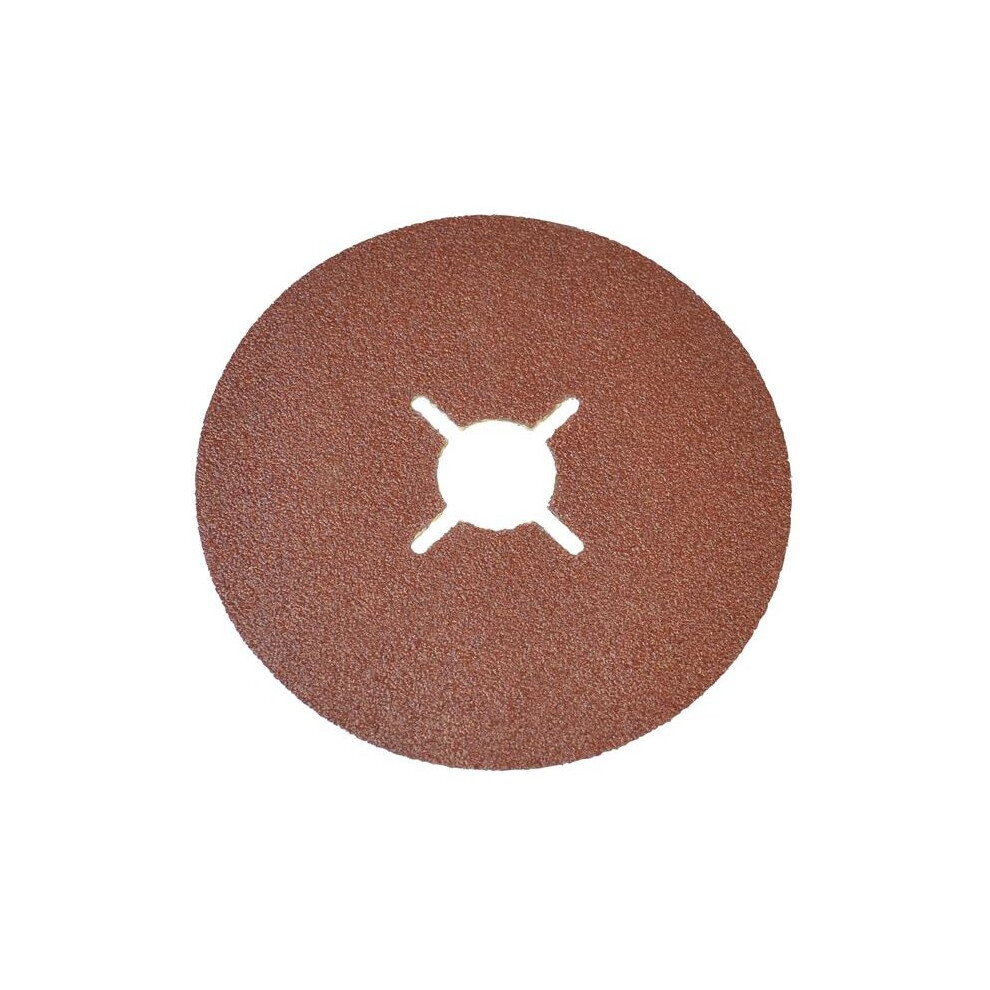 Faithfull Fibre Backed Sanding Discs 115 X 22Mm 40G (Pack 25) 29598 5023969320021