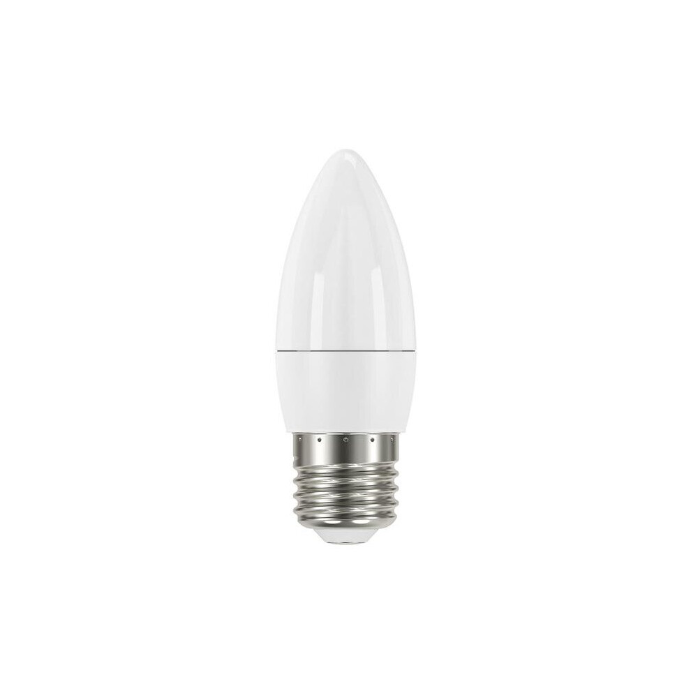 EnergizerÂ® LED ES (E27) Opal Candle Non-Dimmable Bulb, Daylight 520 Lm 5.9W