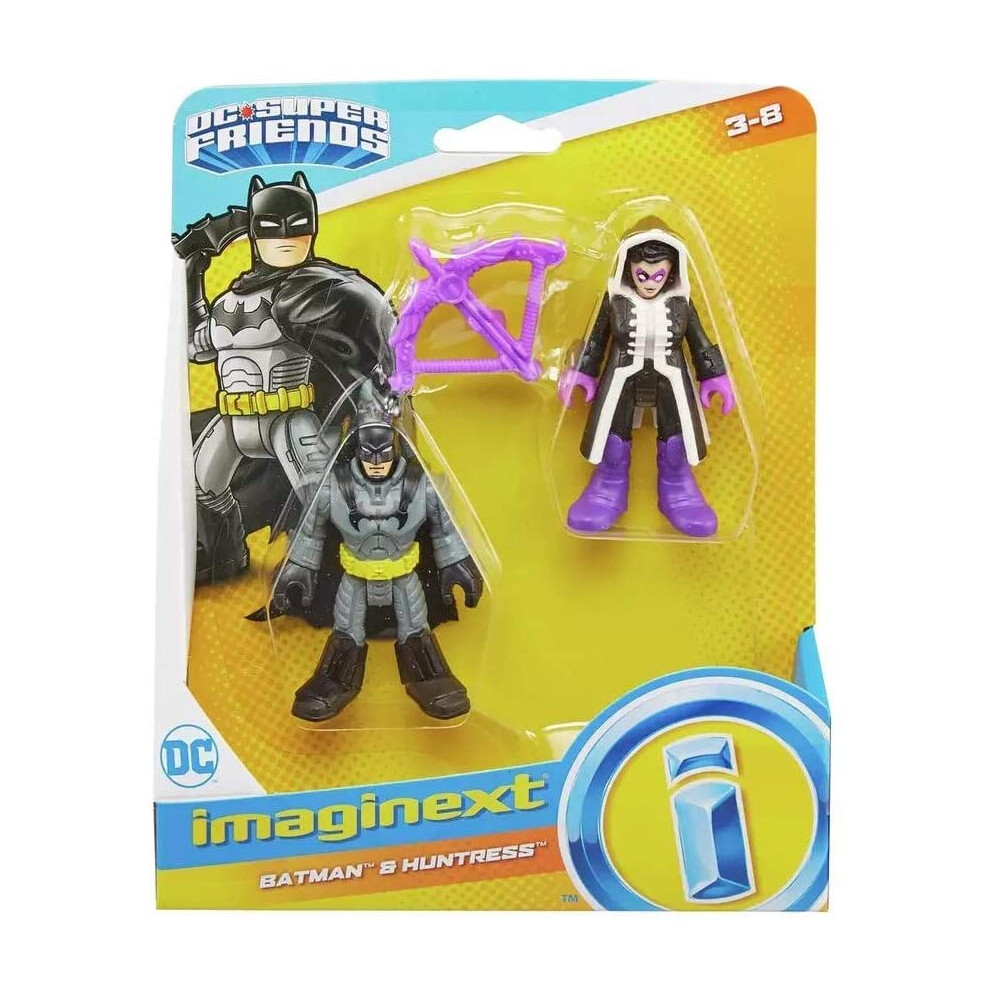 Imaginext Batman Fisher-Price Dc Super Friends And Huntress