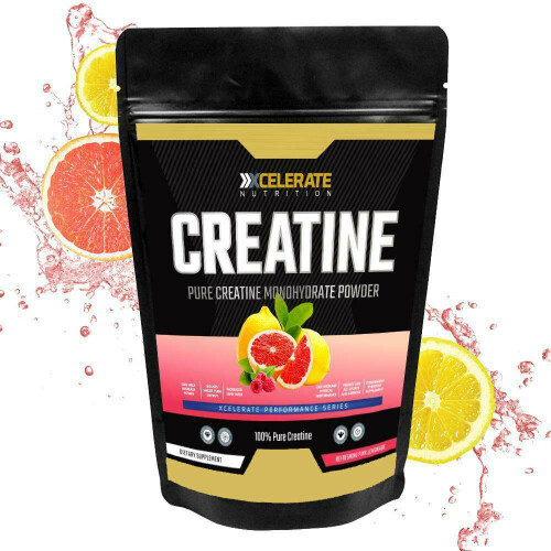 XCelerate Nutrition Creatine Monohydrate 500g Refreshing Pink Lemonade
