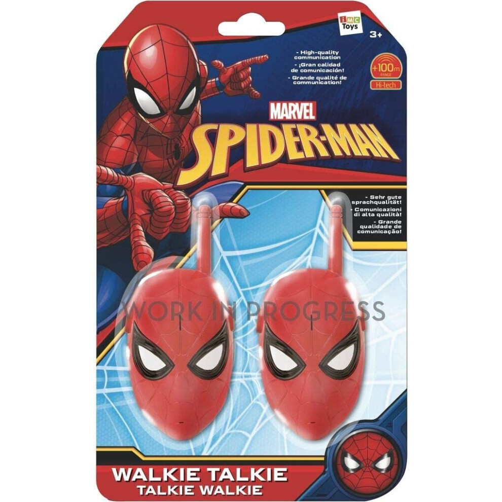 Spiderman Spider-Man 551435Sp8 Walkie Talkie