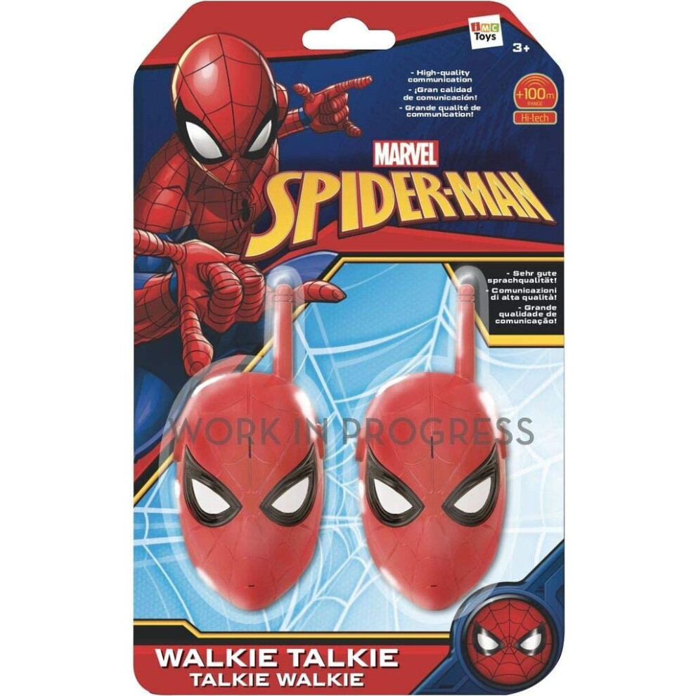 Spider-Man 551435SP8 Walkie Talkie