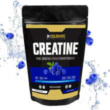 XCelerate Nutrition Creatine Monohydrate 250g Icy Blue Raspberry