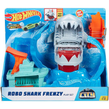 Hot Wheels GJL12 Robo Shark Frenzy Play Set