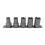 CTA CTA-5065 0.37 in. Drive 5 Point EPR Torx Plus Socket Set - 5 Piece 1