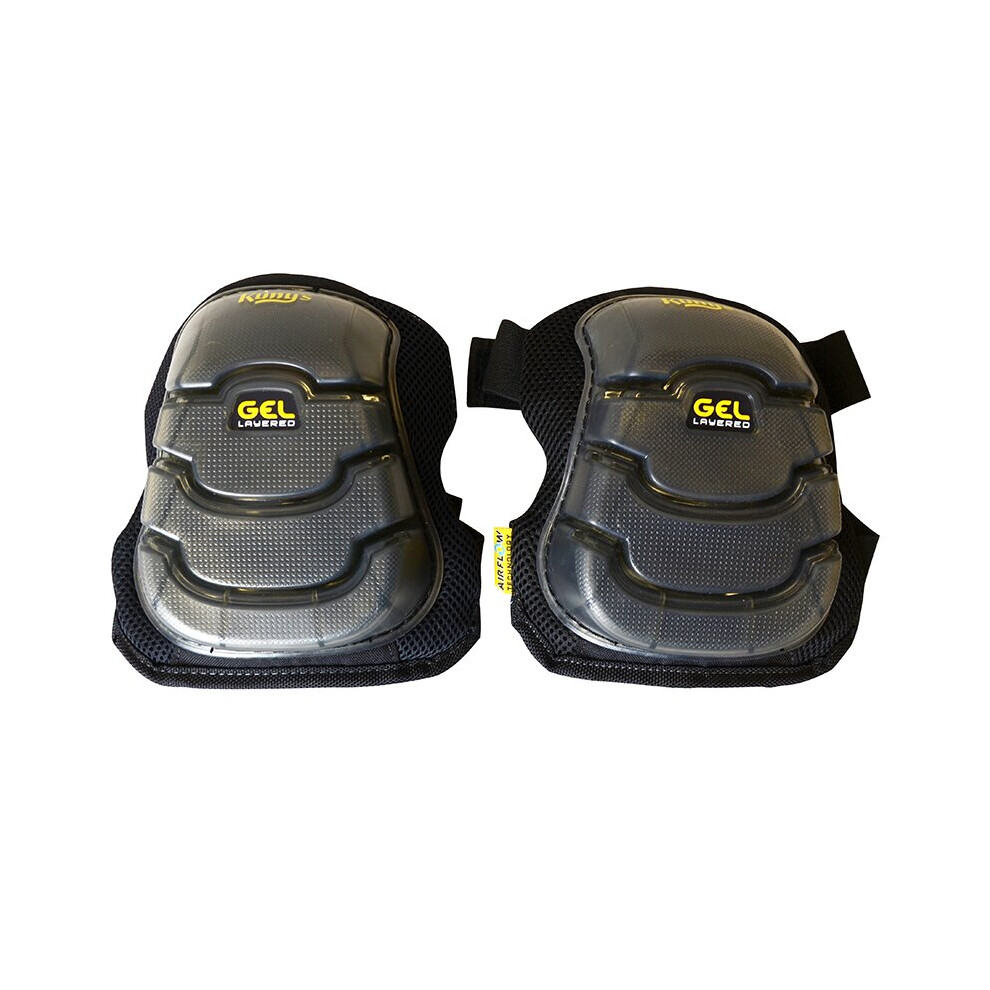 Kuny's Kp-367 Airflow Layered Gel Knee Pads Kunkp367 084298003677