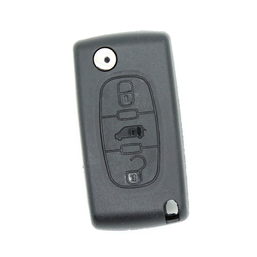 Peugeot Partner Citroen Berlingo Dispatch 3 Button Key Fob Remote Case 061430000022