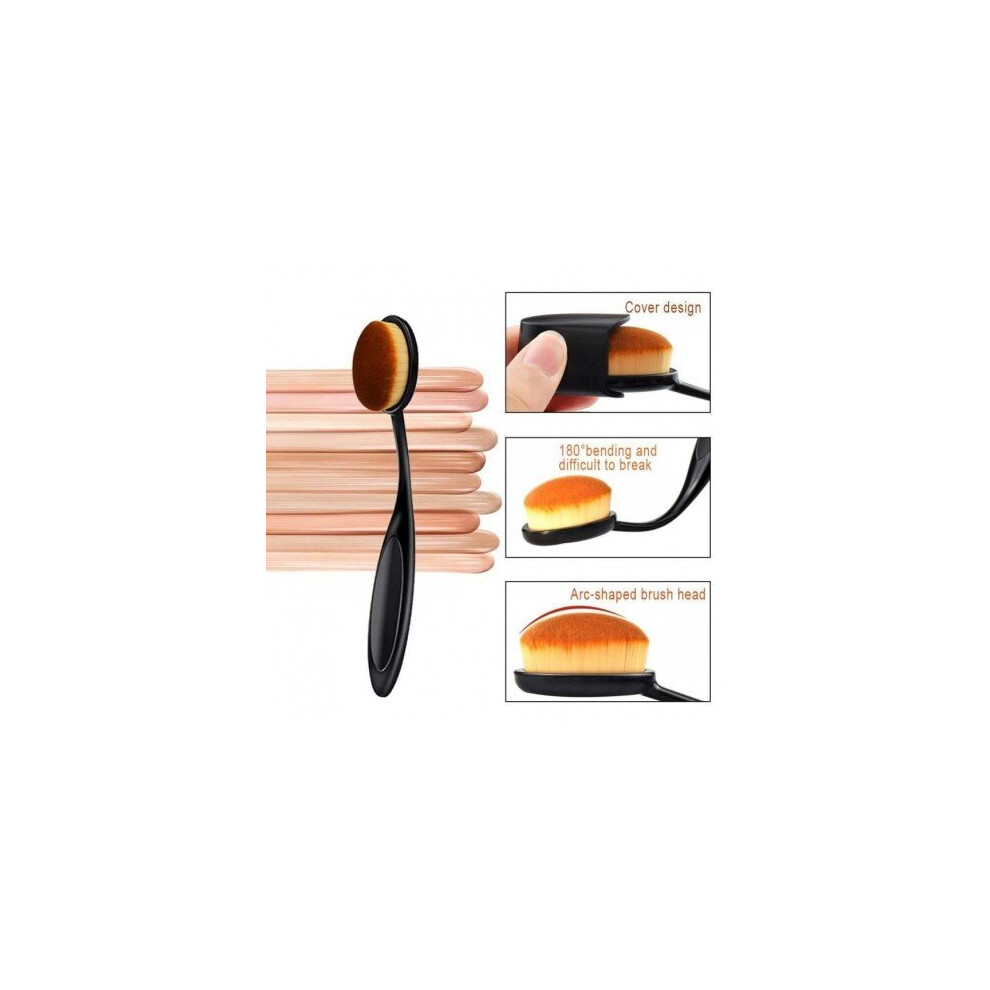 Blowuponline5 Foundation Powder Brush Toothbrush Shape Concealer Makeup Brushes Bb Cream Liquid Brochas Maquillaje Cosmetic Beauty Fä±Rã§A Seti
