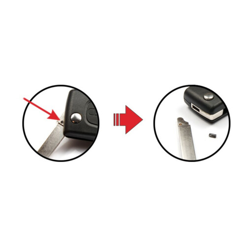 Peugeot Partner Citroen Berlingo DISPATCH 3 Button KEY FOB REMOTE CASE 2