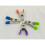 80 Stainless Steel Laundry Pegs w Colourful Plastic Grips 4