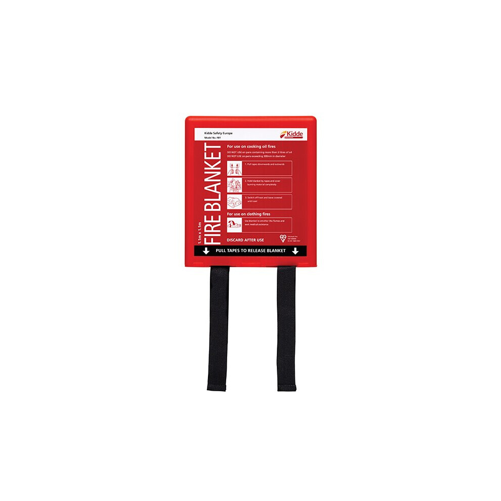 Kidde FB1 Fire Blanket 1.1 x 1.1m KIDFB1