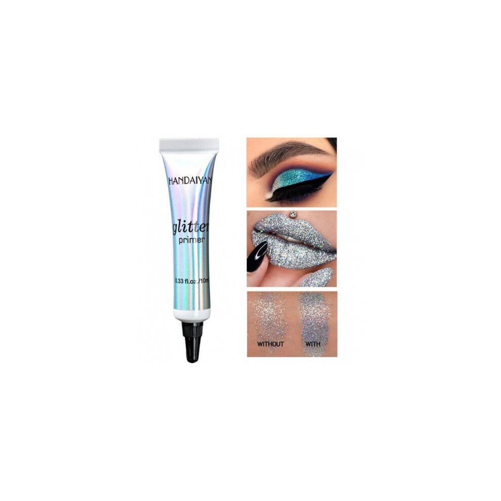 Blowuponline5 Cream Eye Makeup Base Long Lasting Glitter Primer Pre-Makeup For Eyeshadow Lip Makeup Sequins Fixed Foundation Primer Cosmetics