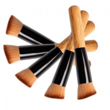 1Pcs Beauty Powder Brush Foundation Brush Wooden Handle Brand Makeup Brushes Cosmetic Brush Makeup Tool Pinceaux Maquiagem