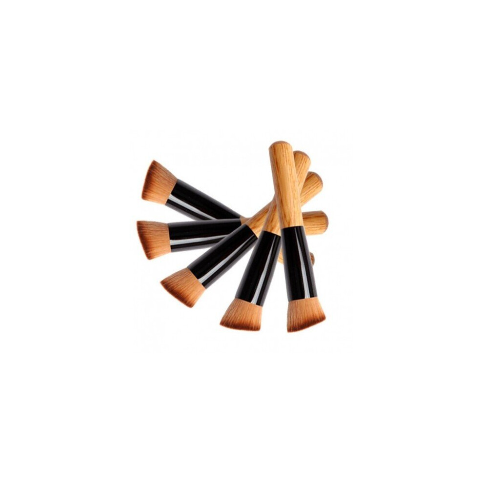 Blowuponline5 1Pcs Beauty Powder Brush Foundation Brush Wooden Handle Brand Makeup Brushes Cosmetic Brush Makeup Tool Pinceaux Maquiagem
