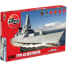 Airfix A12203 HMS Daring Type 45 Destroyer 1:350 Scale