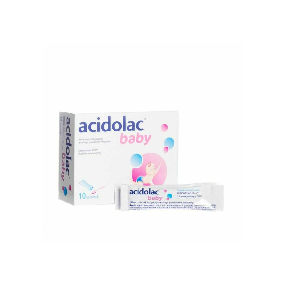 Sklep Polski Acidolac Baby 10 Sachets Probiotic For Newborn Children Biogaia