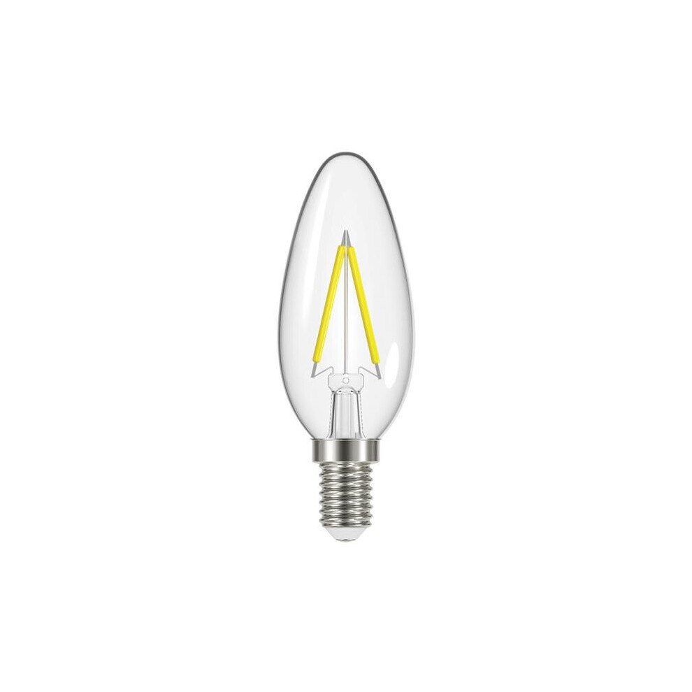 EnergizerÂ® LED SES (E14) Candle Filament Dimmable Bulb, Warm White 450 lm 4.5W