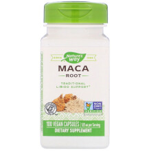 Nature's Way, Maca Rot, 525 mg, 100 Vegan Kapslar