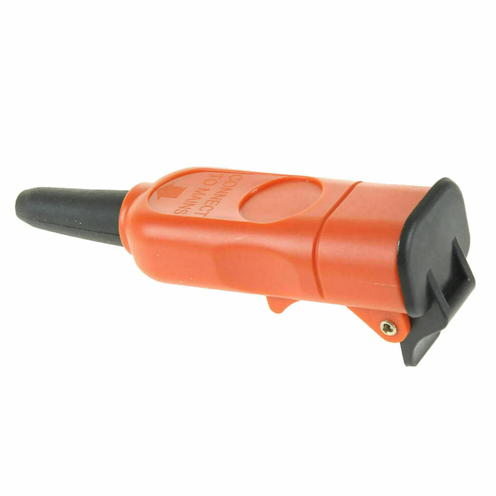 FITS FLYMO GARDEN GRASS STRIMMER MAINS LEAD CONNECTOR PLUG CABLE REWIREABLE