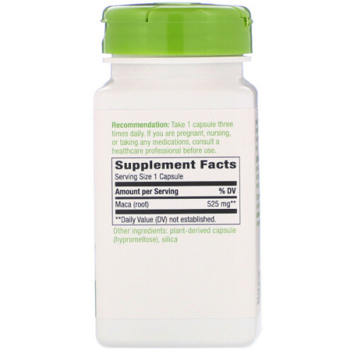 Maca Root, 525 mg, 100 Vegan Capsules 1