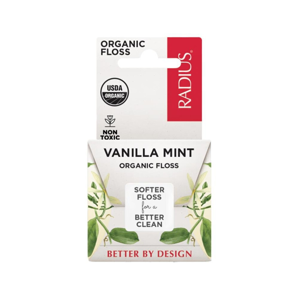 Radius Floss Usda Organic Vanilla Mint