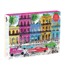 Michael Storrings Cuba 1000 Piece Puzzle by Galison & By artist Michael Storrings