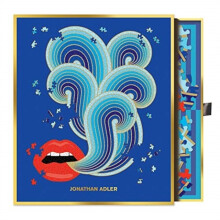 Jonathan Adler 750 Piece Lips Shaped Puzzle by Created by Galison - Book