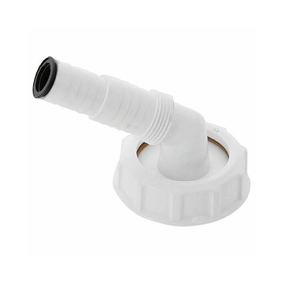 WASHING MACHINE & DISHWASHER PLASTIC TO COOPER WASTE PIPE HOSE CONNECTOR ADAPTER