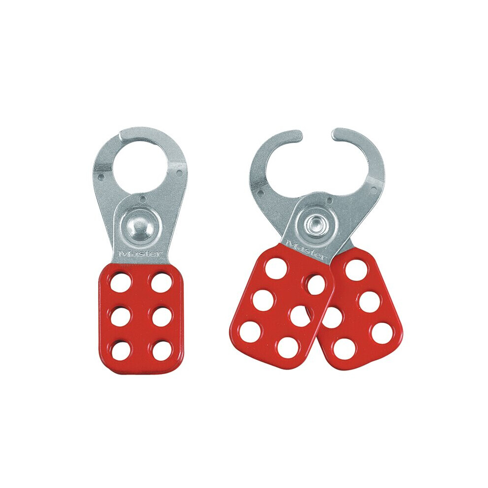 Master Lock Lockout Standard Hasp 25mm Steel Red MLKS420
