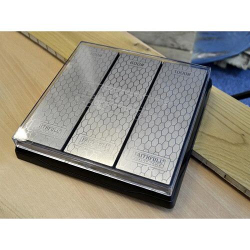 Faithfull Faithfull Diamond Whetstone Kit, 3 Piece 1