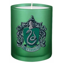 Harry Potter Slytherin Glass Votive Candle by Insight Editions