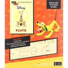 IncrediBuilds Disney Pluto Book and 3D Wood Model by Insight Editions