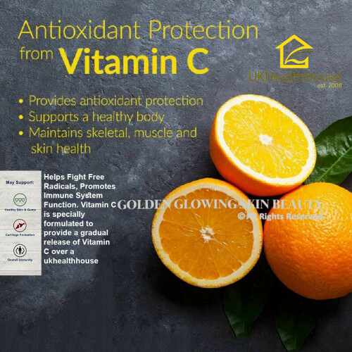 100% Pure - Vitamin C - Tablets - 500mg x 120 2