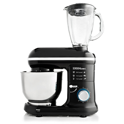 Sensio Home 2-in-1 Food Processor Blender & Stand Mixer Machine 1300W