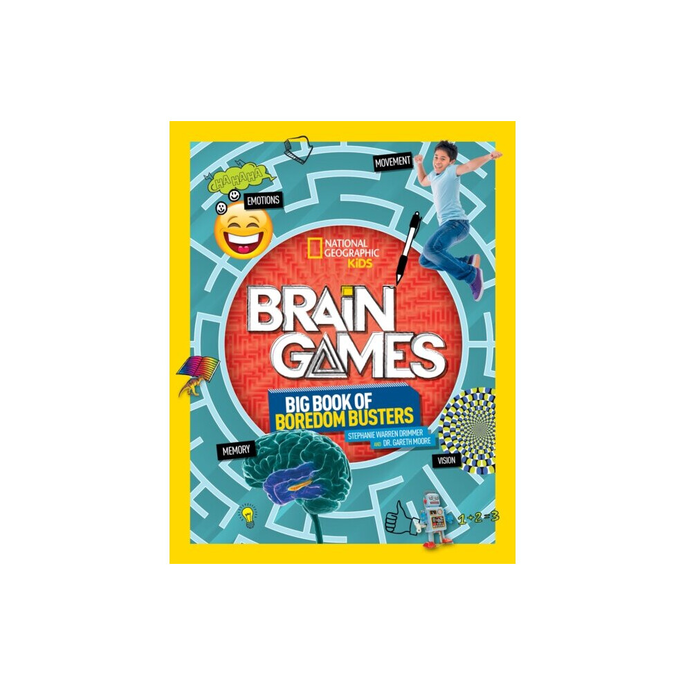 National Geographic Brain Games By Kidsdrimmer & Stephanie Warrenmoore & Dr. Gareth