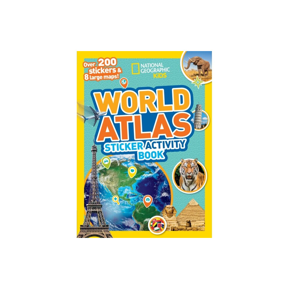 World Atlas Sticker Activity Book by National Geographic Kids